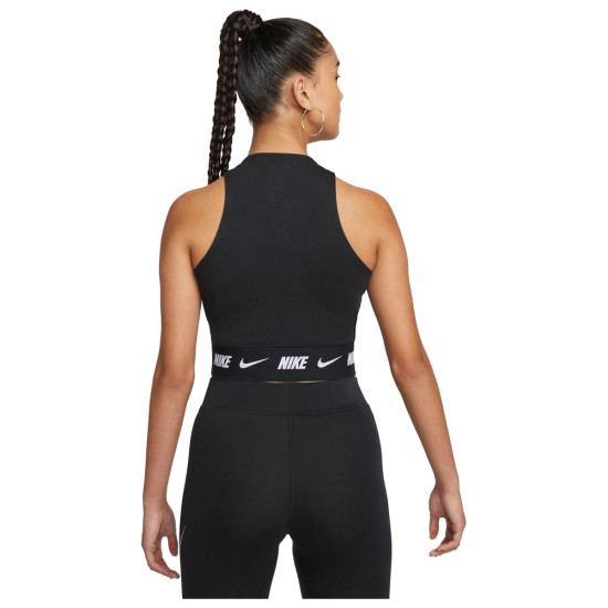 Nike Γυναικεία αμάνικη μπλούζα Sportswear Crop Tape Top
